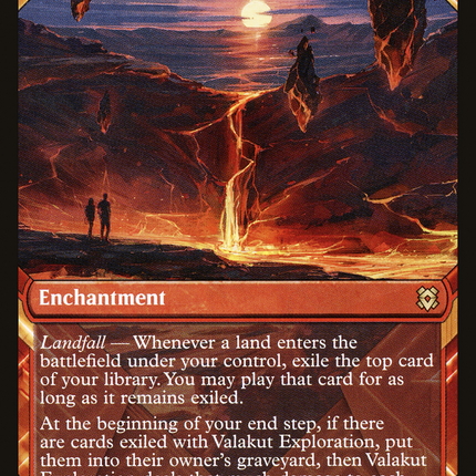 Valakut Exploration (Showcase) [Zendikar Rising]