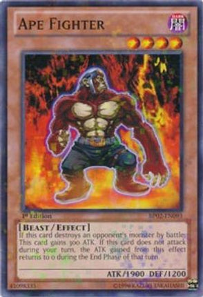 Ape Fighter (Mosaic Rare)  [BP02-EN093] 1st Edition