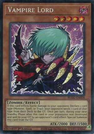 Vampire Lord (Secret Rare) [BLGG-EN004] 1st Edition