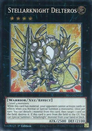 Stellarknight Delteros (Secret Rare) [BLGG-EN010] 1st Edition