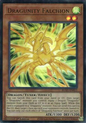 Dragunity Falchion (Ultra Rare) [BLGG-EN012] 1st Edition