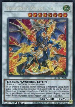 Dragunity Knight - Areus (Secret Rare) [BLGG-EN013] 1st Edition