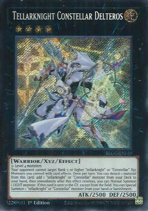 Tellarknight Constellar Delteros (Secret Rare) [BLGG-EN019] 1st Edition