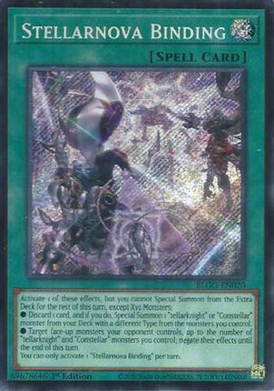 Stellarnova Binding (Secret Rare) [BLGG-EN020] 1st Edition
