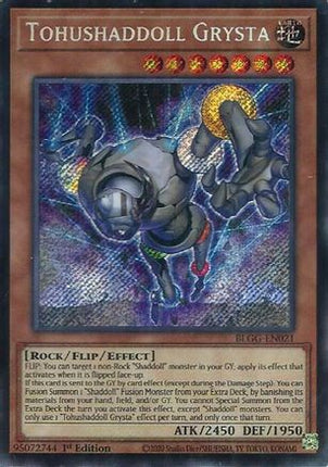Tohushaddoll Grysta (Secret Rare) [BLGG-EN021] 1st Edition