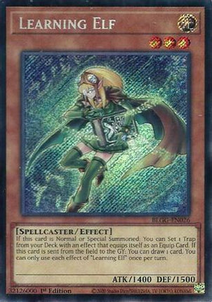 Learning Elf (Secret Rare) [BLGG-EN026] 1st Edition