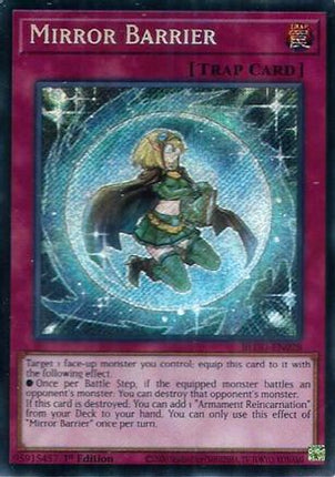 Mirror Barrier (Secret Rare) [BLGG-EN028] 1st Edition