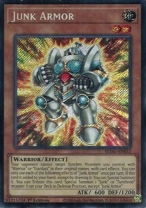 Junk Armor (Secret Rare) [BLGG-EN032] 1st Edition