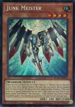 Junk Meister (Secret Rare) [BLGG-EN033] 1st Edition