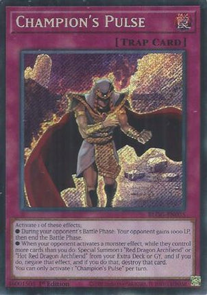Champion's Pulse (Secret Rare) [BLGG-EN035] 1st Edition