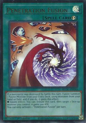 Penetration Fusion (Ultra Rare) [BLGG-EN040] 1st Edition
