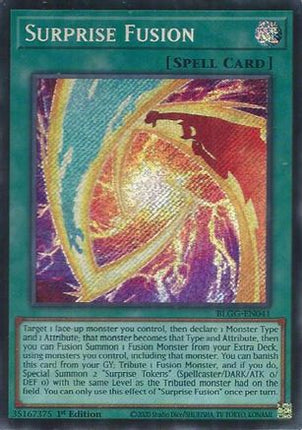 Surprise Fusion (Secret Rare) [BLGG-EN041] 1st Edition