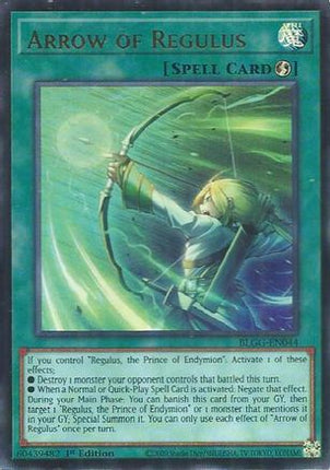 Arrow of Regulus (Ultra Rare) [BLGG-EN044] 1st Edition