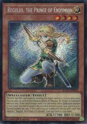 Regulus, the Prince of Endymion (Secret Rare) [BLGG-EN050] 1st Edition