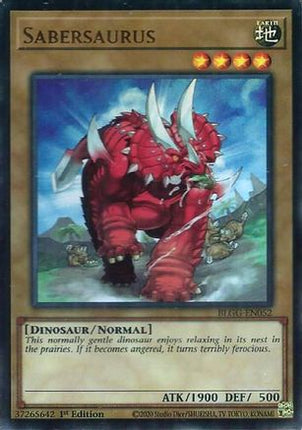 Sabersaurus (Ultra Rare) [BLGG-EN052] 1st Edition