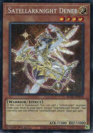 Satellarknight Deneb (Secret Rare) [BLGG-EN059] 1st Edition