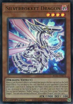 Silverrokket Dragon (Ultra Rare) [BLGG-EN072] 1st Edition