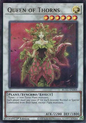 Queen of Thorns (Ultra Rare) [BLGG-EN088] 1st Edition