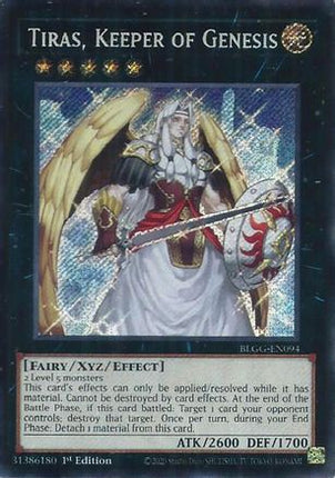 Tiras, Keeper of Genesis (Secret Rare) [BLGG-EN094] 1st Edition