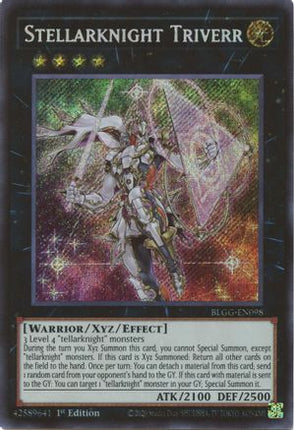 Stellarknight Triverr (Secret Rare) [BLGG-EN098] 1st Edition