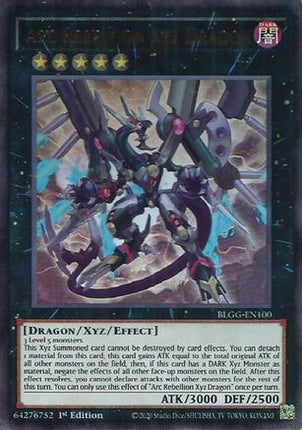 Arc Rebellion Xyz Dragon (Ultra Rare) [BLGG-EN100] 1st Edition