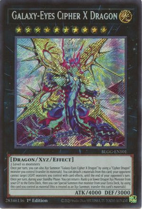 Galaxy-Eyes Cipher X Dragon (Secret Rare) [BLGG-EN101] 1st Edition