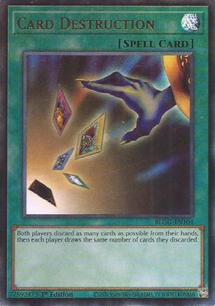 Card Destruction (Ultra Rare) [BLGG-EN104] 1st Edition