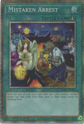 Mistaken Arrest (Starlight Rare)  [BLGG-EN114] 1st Edition