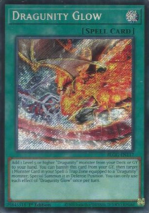 Dragunity Glow (Secret Rare) [BLGG-EN117] 1st Edition