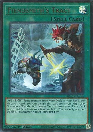 Fiendsmith's Tract (Ultra Rare) [BLGG-EN125] 1st Edition