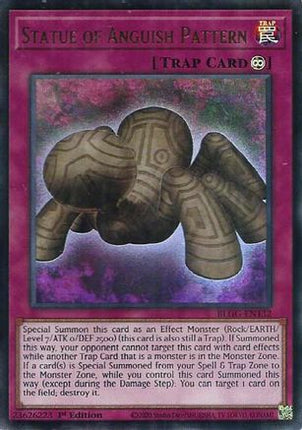 Statue of Anguish Pattern (Ultra Rare) [BLGG-EN132] 1st Edition