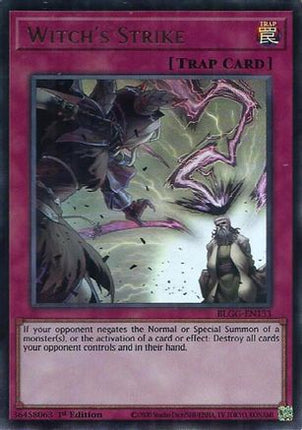 Witch's Strike (Ultra Rare) [BLGG-EN133] 1st Edition