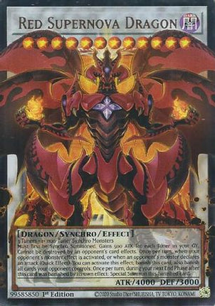 Red Supernova Dragon (Ultra Rare) [BLGG-EN139] 1st Edition