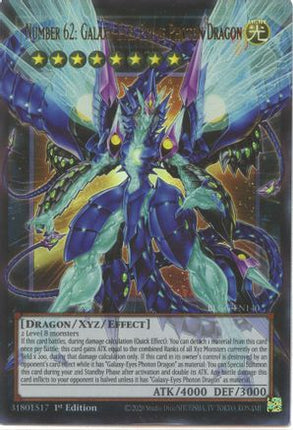 Number 62: Galaxy-Eyes Prime Photon Dragon (Ultra Rare) [BLGG-EN140] 1st Edition