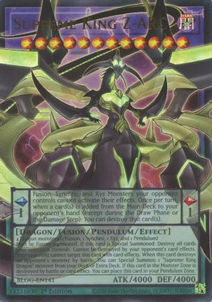 Supreme King Z-ARC (Ultra Rare) [BLGG-EN141] 1st Edition