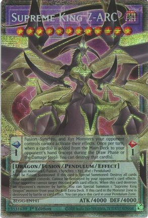 Supreme King Z-ARC (Starlight Rare)  [BLGG-EN141] 1st Edition