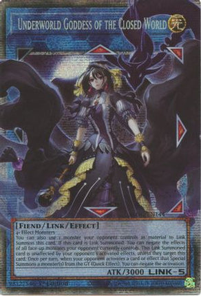 Underworld Goddess of the Closed World (Starlight Rare)  [BLGG-EN144] 1st Edition
