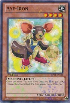 Aye-Iron (Mosaic Rare)  [BP02-EN123] 1st Edition
