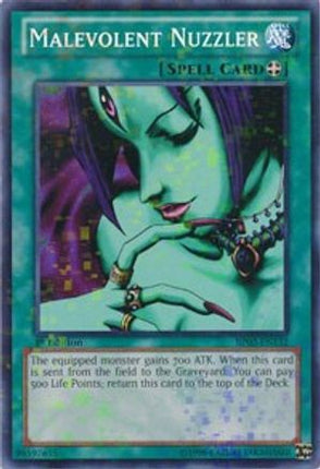 Malevolent Nuzzler (Mosaic Rare)  [BP02-EN132] 1st Edition