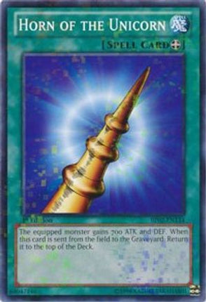 Horn of the Unicorn (Mosaic Rare)  [BP02-EN134] 1st Edition