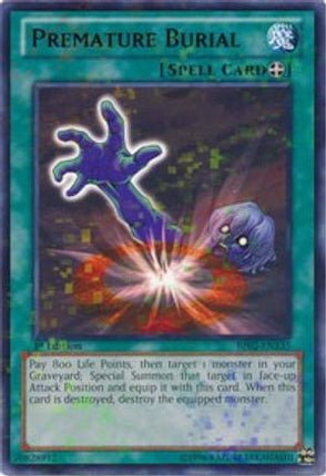 Premature Burial (Mosaic Rare)  [BP02-EN135] Unlimited