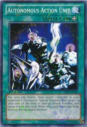 Autonomous Action Unit (Mosaic Rare)  [BP02-EN140] Unlimited