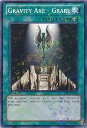 Gravity Axe - Grarl (Mosaic Rare)  [BP02-EN143] 1st Edition