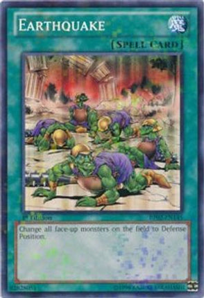 Earthquake (Mosaic Rare)  [BP02-EN145] 1st Edition