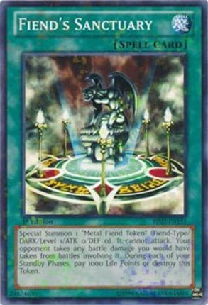 Fiend's Sanctuary (Mosaic Rare)  [BP02-EN151] 1st Edition