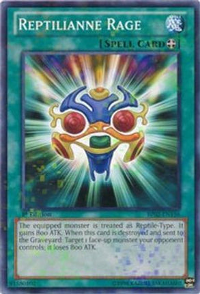 Reptilianne Rage (Mosaic Rare)  [BP02-EN156] 1st Edition