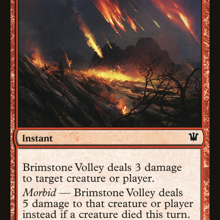 Brimstone Volley [Innistrad]