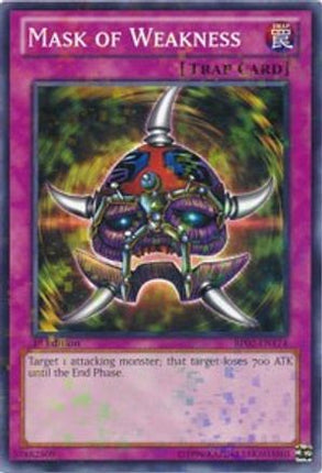 Mask of Weakness (Mosaic Rare)  [BP02-EN174] 1st Edition