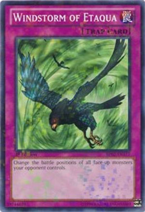 Windstorm of Etaqua (Mosaic Rare)  [BP02-EN177] 1st Edition