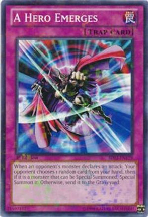 A Hero Emerges (Mosaic Rare)  [BP02-EN179] 1st Edition